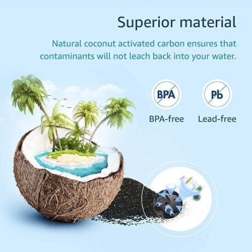 Water Bottle Filter Replacement for Brita® BB06 (10 Count)