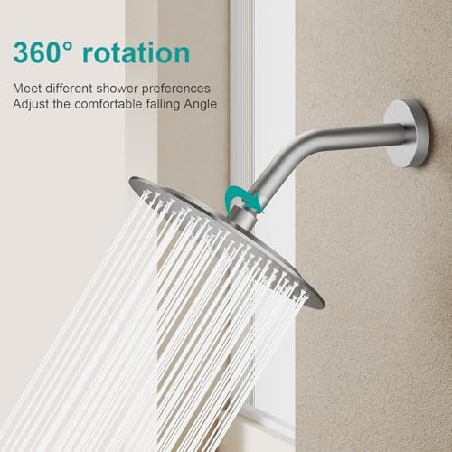 All Metal Rain Shower Head