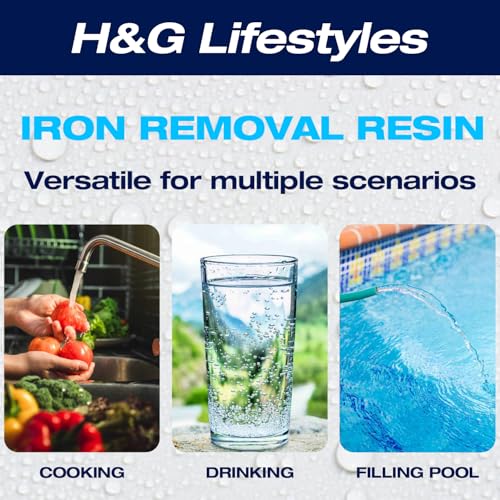 4L Iron Removal Resin for Iron Water Filter