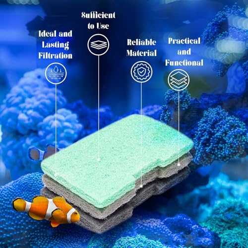 52 Pcs Replacement Filter Media Kit Compatible with Fluval 406 (52 Count)