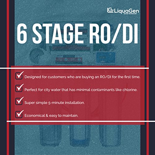 6 Stage Reverse Osmosis and Deionization RO
