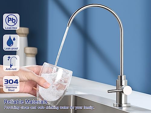 Reverse Osmosis Faucet Fits Most RO Units or Water Filtration System