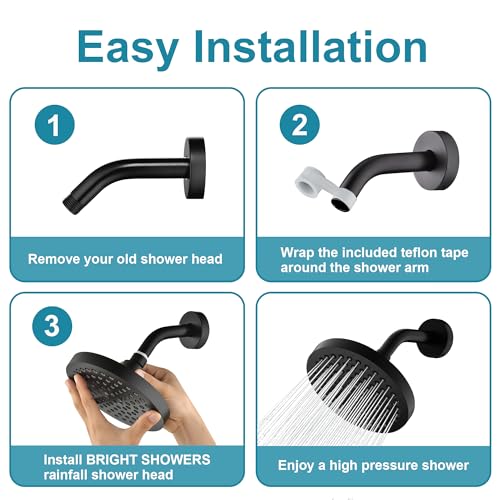 High Pressure Rain Shower Head