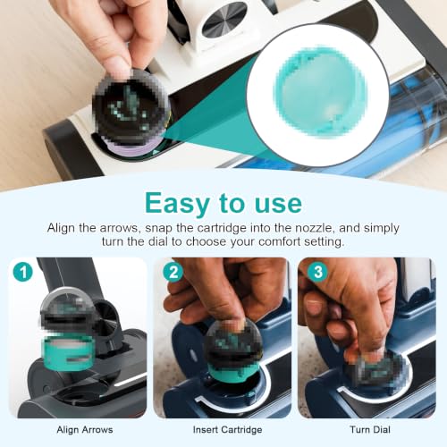HZ3002 Filter Replacement & Odor Neutralizer Cartridge for Shark HZ3002 HZ3000 HZ4001AMZ HZ4002 Stratos Ultralight Corded Stick Vacuum Cleaner
