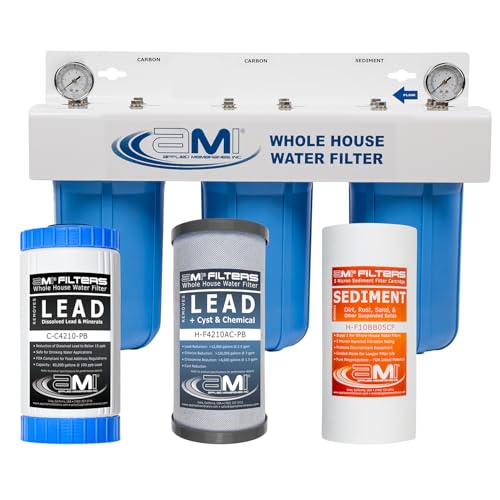 3 Stage Whole House Water Filter System