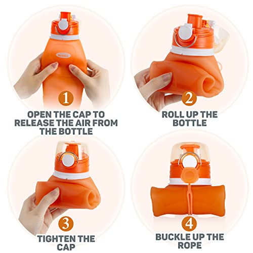 Collapsible Silicone Water Bottles