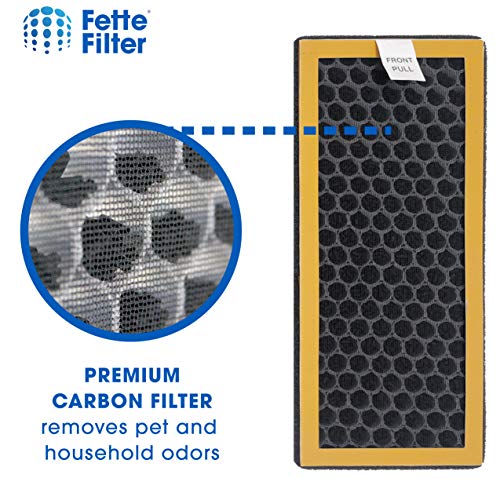 Air Purifier Activated Carbon Filter Compatible with HoMedics TotalClean PetPlus. Compare to Part # AT (2 Count)