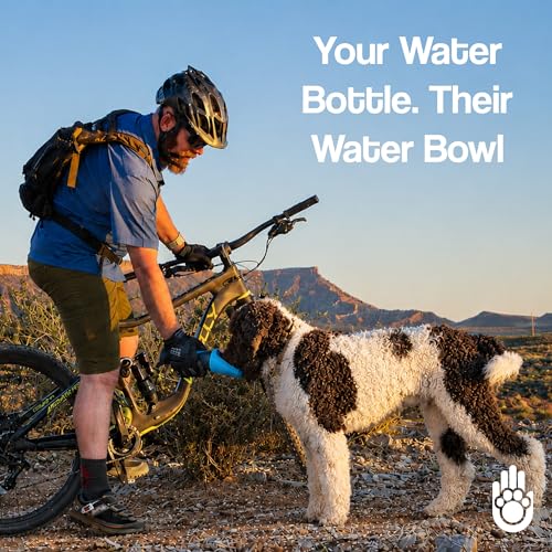 Dog Water Bottle with Bowl