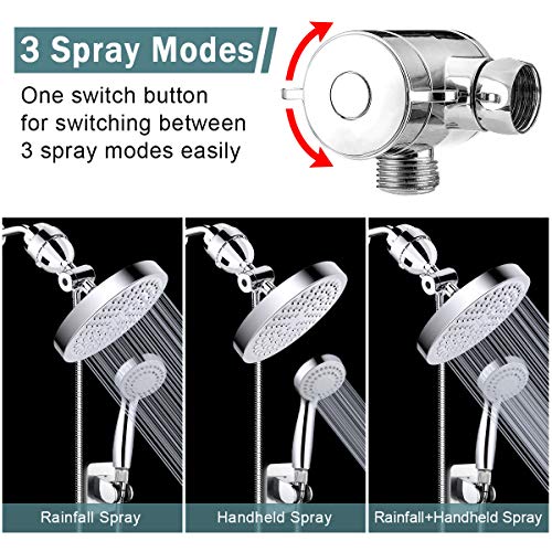 Filtered Shower Head with Handheld