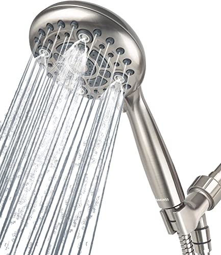 6 Spray Modes High Pressure Handheld Showerhead Set Upgraded