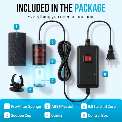 Aquarium UV C Light 3W