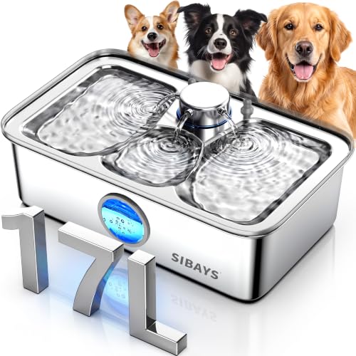 4.5Gal 17L Dog Water Fountain