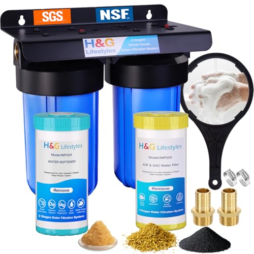 Whole House Water Filter and Softener Filtration System