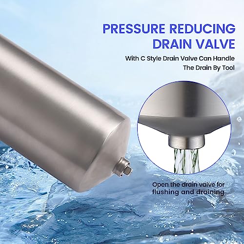 NSF ANSI 42 Stainless Steel Whole House Water Filter Housing