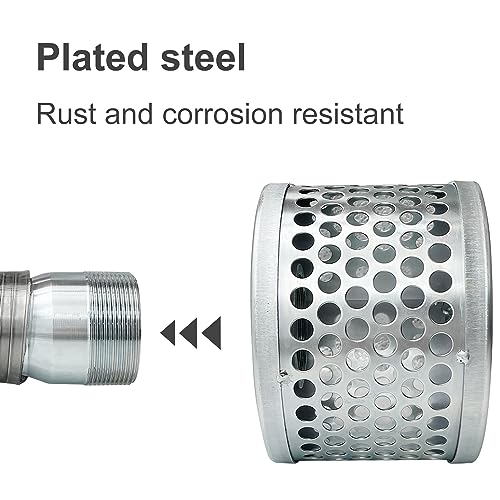 Round Hole Suction Strainers and Combination Hose Connector Set for Pump