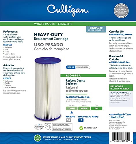 R50 BBSA Whole House Water Filter Replacememt