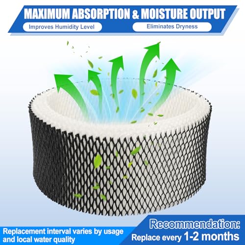 HWF62 Humidifier Filter A Compatible with Holmes Sunbeam