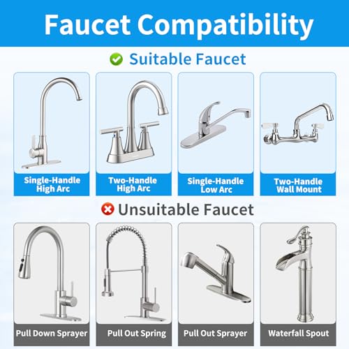Stainless Steel Water Filter for Sink Faucet