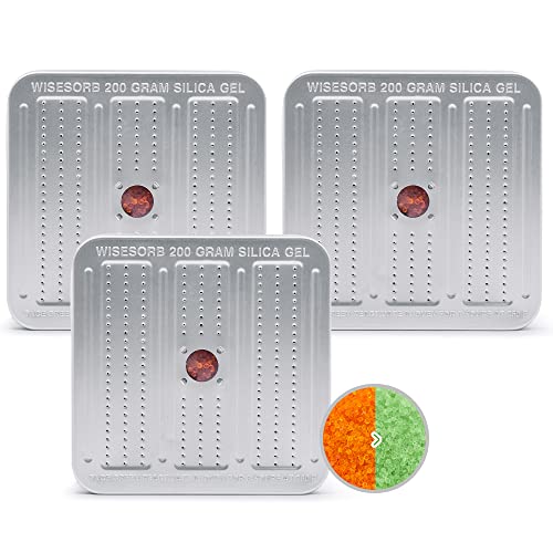 200 Gram 3 Pack Gun Safe Dehumidifier