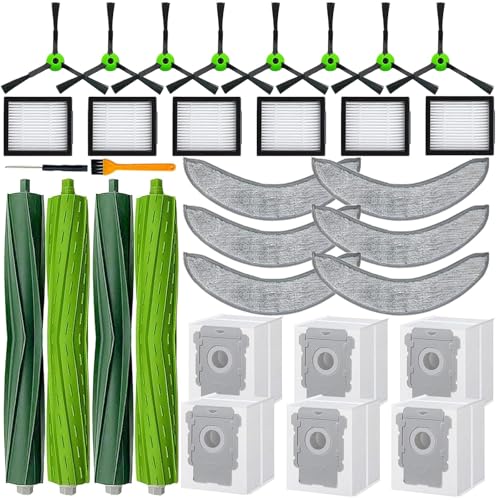 32 Pack Replacement Parts Kit Compatible with iRobot Roomba Combo j7+ Plus