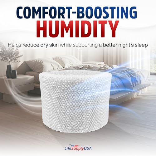 HWF75 Humidifier Filter D Wick Replacement Compatible with Holmes HWF75CS