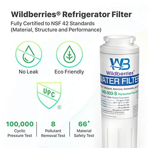 UKF8001 Refrigerator Water Filter 4 Replacement for Whirlpool®