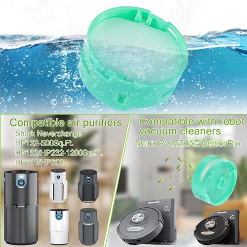 Odor Neutralizer Cartridge Replacement for Shark AZ3000 AZ3002 HZ3000 HZ3002 HZ702 IZ862H IZ562H ZD550 ZU102 LA702 Odor Elimination Replacement 1541FC3000