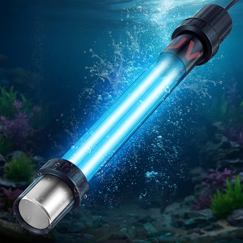 20W UV Pond Clarifier for Koi Pond Aquarium and Fish Tank