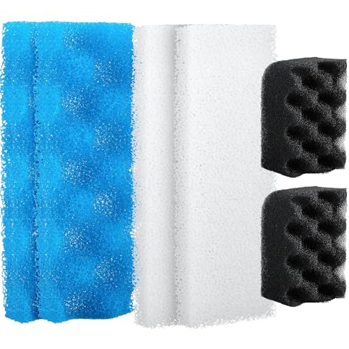 6 Pcs Aquarium Filters Bio Sponge Sets Compatible with Fluval 306 (6 Count)