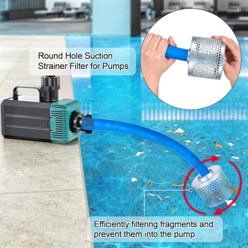 Carbon Steel Round Hole Suction Strainer Filter for Water Pumps