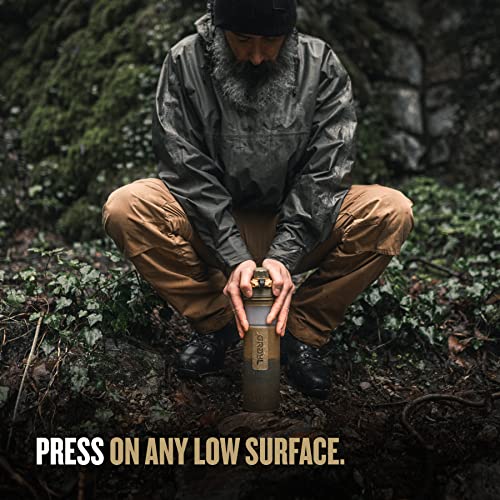 GeoPress 24 oz Water Purifier & Water Filter Bottle