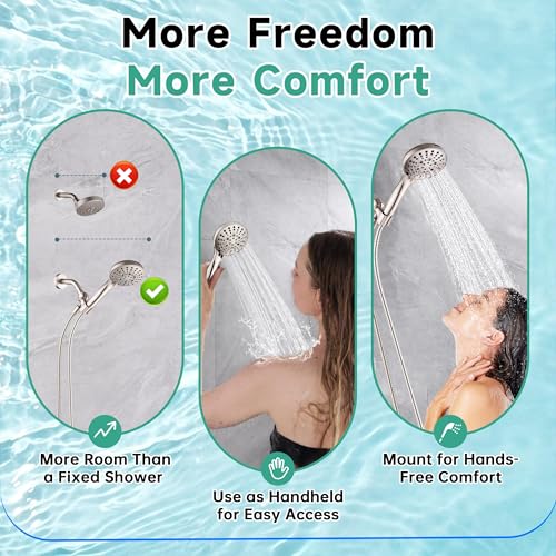 High Pressure Shower Head with Handheld