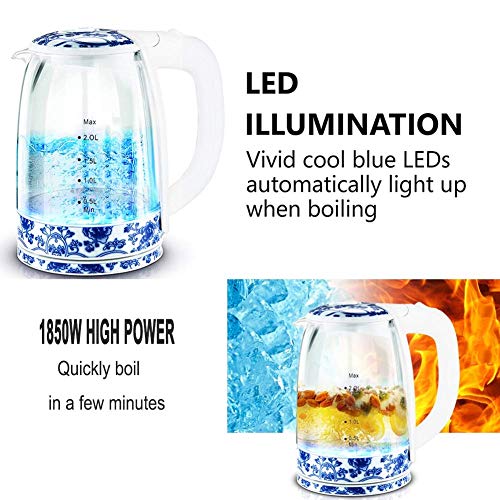 Kettles 2L Glass Electric Kettle