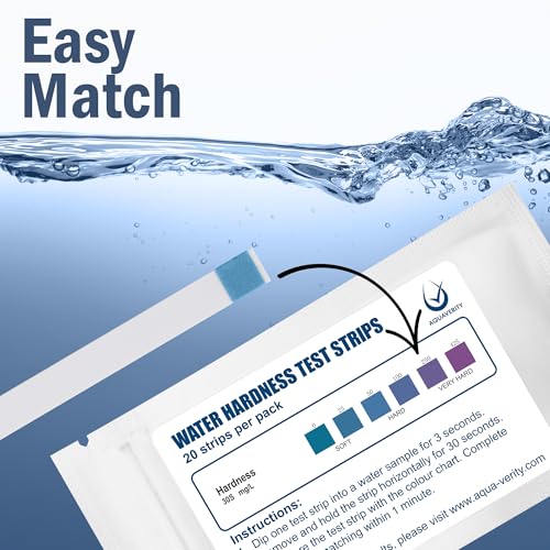 Water Hardness Test Strips (20 Test Strips)