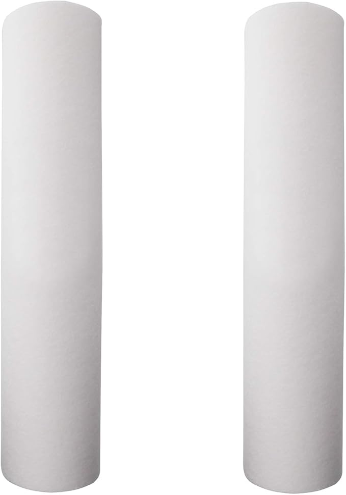 Tier1 50 Micron 20x4.5 Water Filter | Spun Wound Polypropylene Whole House Water Pre-Filter Cartridge | Replacement for Hydronix SDC-45-2050, P50-20BB | 4.5 x 20 Sediment Water Filter (2-Pack)