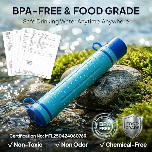 Portable Water Filter Straw