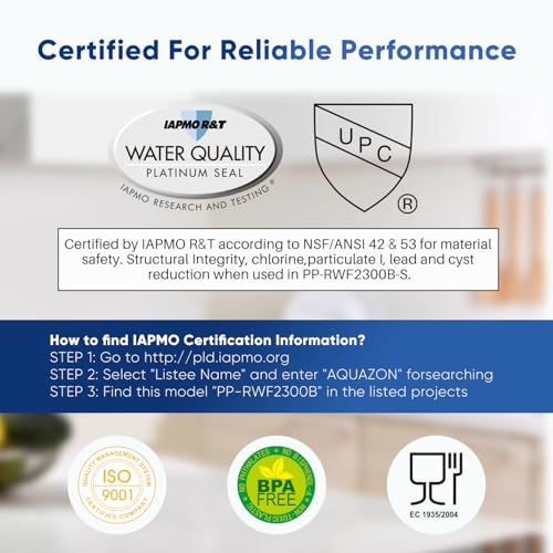 WF1CB NSF 53&42 Certified for Frigidaire PureSource WFCB (6 Count)