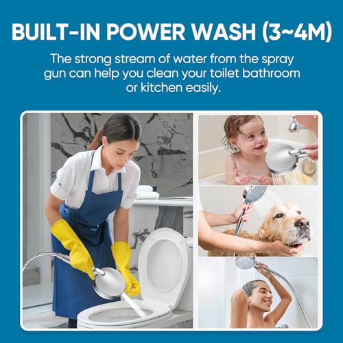 Filtered Shower Head with Handheld