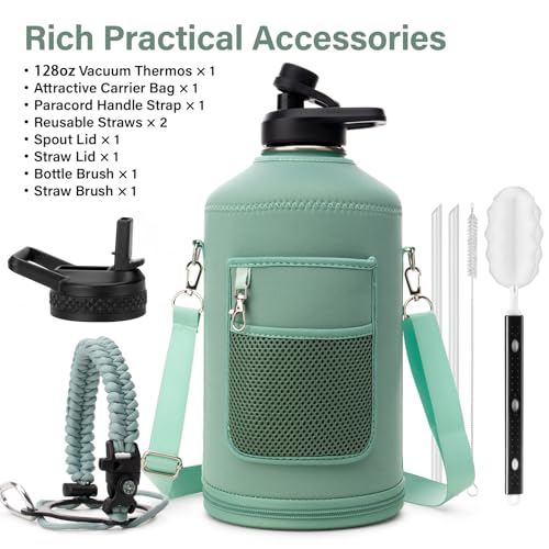1 Gallon Water Bottle Insulated