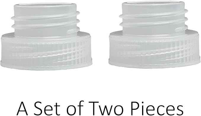 Dual-Head 28/30mm Water Filter Adapter Set for SAWYER SP2129 SP128 SP129 – Compatible with Standard Bottles, Coupling for Water Filtration Cleaning