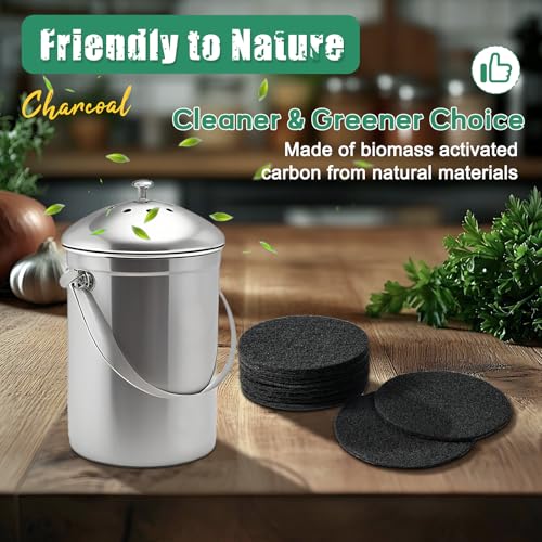 7.25 Inch Charcoal Filters 10