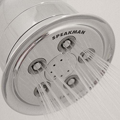 S-2005-HBF Hotel Pure Luxury Filtered Shower Head with Massage Setting, 2.5 GPM, Polished Chrome