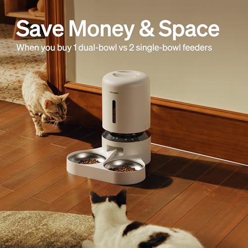 5L Automatic Cat Feeder for 2 Cats