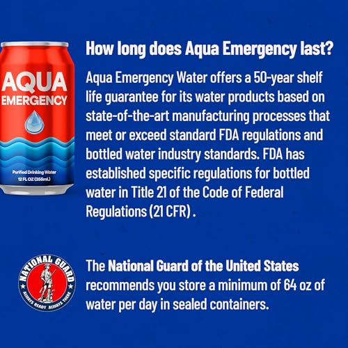 Aqua Emergency Water for Drinking (288 Fl Oz)