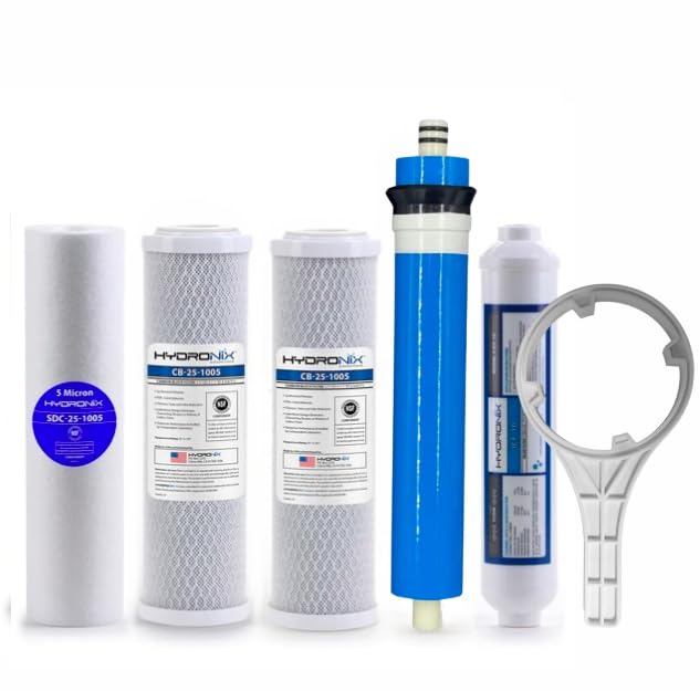 Reverse Osmosis DRO ERO Universal Filter Kit 1 Year Set