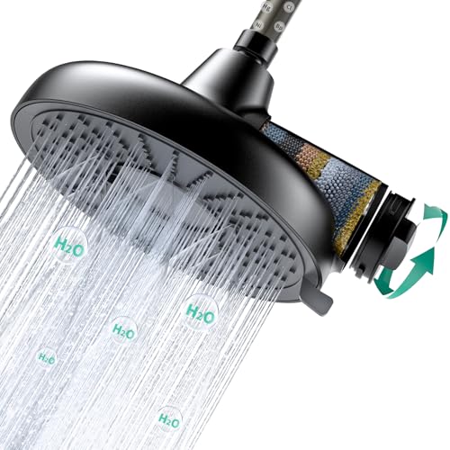 F8 Filtered Shower Head 8 Inch Shower Head High Pressure