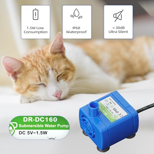 Cat Water Fountain Pump