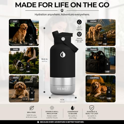 32 oz. Dog Water Bottle