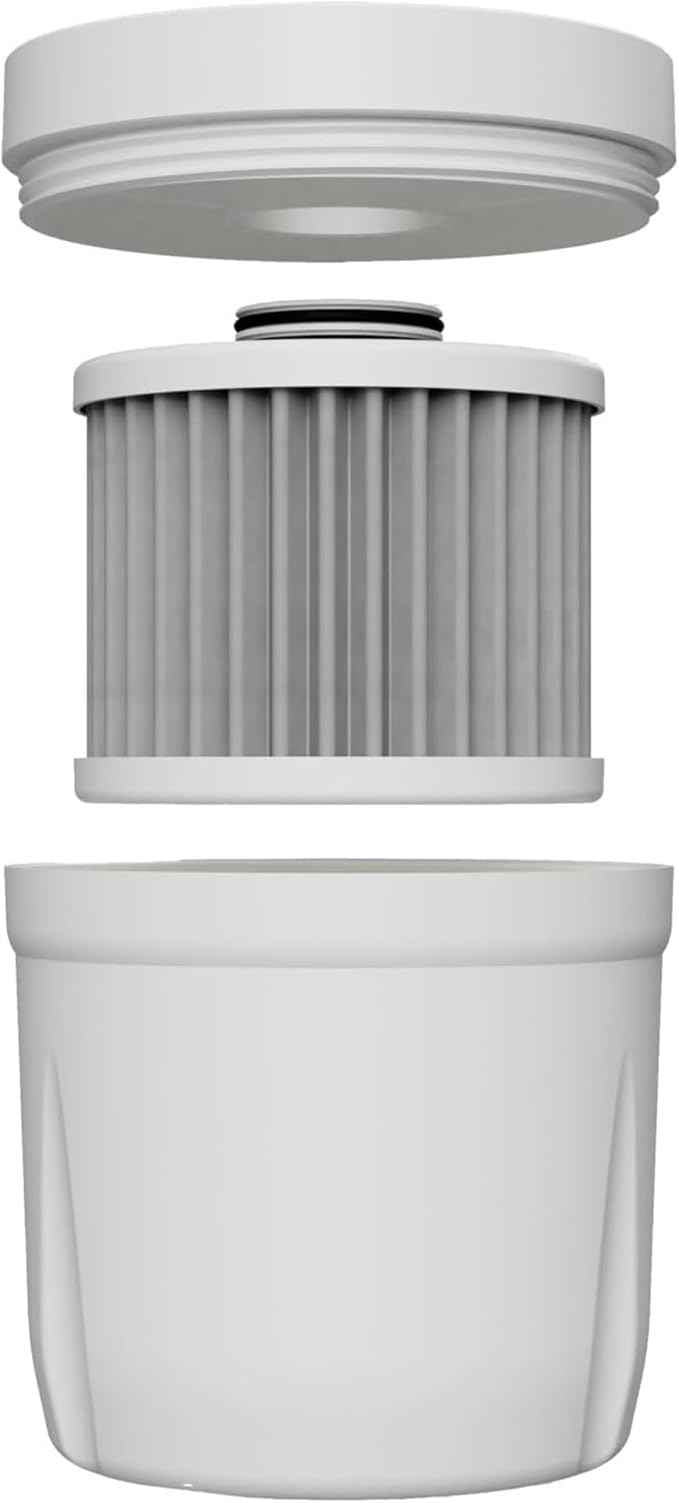 Epic Water Filters Pure REPLACEMENT Compatible with Epic Pure Water Pitcher/Removes Fluoride, Lead, Forever Chemicals, Heavy Metals, Industrial Pollutants/Filters 100 Gallons (1, Pure XP)