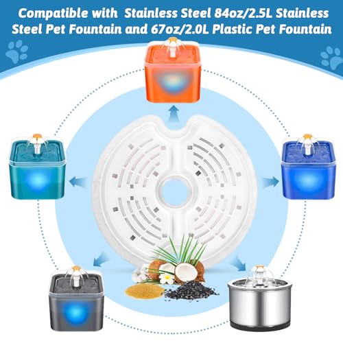 Cat Water Fountain Filters for 84oz (12 Count)